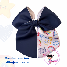Cargar imagen en el visor de la galería, Coletero Marino con un toque de estampado
