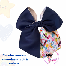 Cargar imagen en el visor de la galería, Coletero Marino con un toque de estampado
