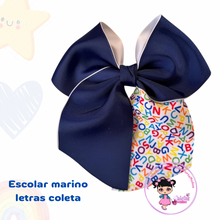 Cargar imagen en el visor de la galería, Coletero Marino con un toque de estampado
