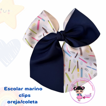 Cargar imagen en el visor de la galería, Coletero Marino con un toque de estampado
